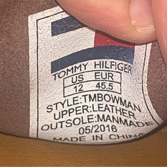 Men's Tommy Hilfiger Bowman Boat Shoes / Loafers 12 - Picture 10 of 10